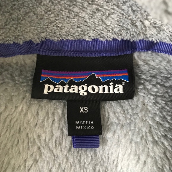 PATAGONIA Re-Tool Snap-T Fleece Pullover Gray - Picture 3 of 5
